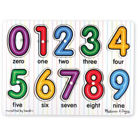 M&D - Numbers Peg Puzzle