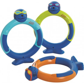Zoggy Dive Rings - 3 Rings per pack.