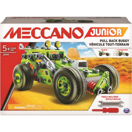 Meccano Junior Deluxe Feature Box - Racecar