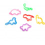 Shaped Rubber Bands Dinosaur