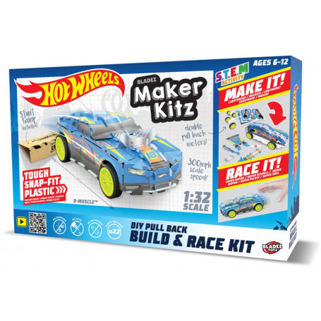 HOT WHEELS - MAKER KITZ: BUILD & RACE (SINGLE PACK)