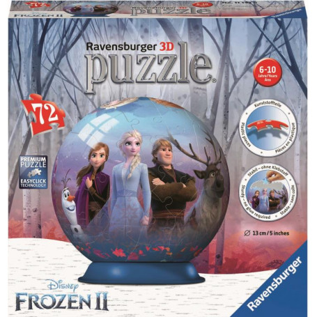 Rburg - Frozen 2 3D Puzzleball 72pc