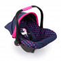 Bayer Doll Car Capsule Pink Hearts/ Unicorn