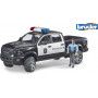 Bruder 1:16 RAM 2500 Police truck with policeman