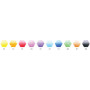 Faber-Castell Jumbo Hex Colour Pencil Asstd 12