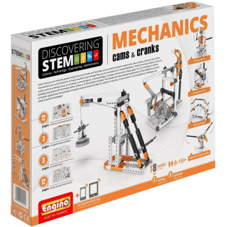 ENGINO - STEM MECHANICS: Cams & Cranks