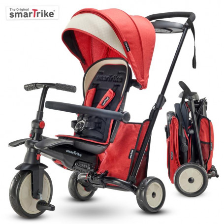 STR5 Melange Red  Folding Stroller Certified Trike