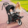 STR5 B&W Folding Stroller Certified Trike