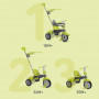 Carnival Green 3in1 Trike