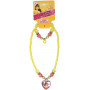 Pink Poppy - Disney Princess Belle Necklace&Bracelet
