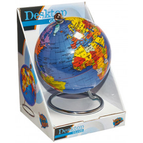 Heebie Jeebies - Blue Desk Globe Small - 10cm