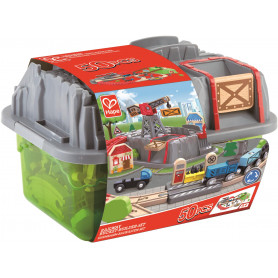 Hape - Railway Bucket-Builder-Set