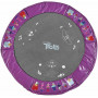 Plum 4.5ft Junior Trampoline Blue- TROLLS with Sound