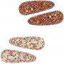 Pink Poppy - Confetti Glitter Snaps