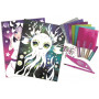 Nebulous Stars - Glitter & Foil Art