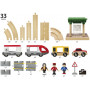 BRIO Set - Rail & Road Travel Set, 33 pieces
