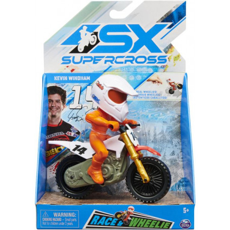 Supercross Race & Wheelie Feature Motorcycle