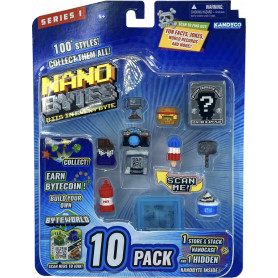 Nanobytes 10 Pack Blister Card