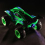 GREEN FOG STEAM RC CAR,  LIGHT MODES,4WD CLIMBING, 1:16