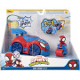 Feature 2 in 1 Spidey Stealth Strike Vehicle