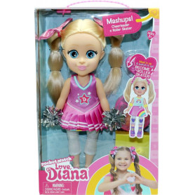 Love Diana 13 inch Doll Mashup Cheerleader/Rollerskater