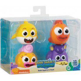 Baby Shark Big Show Bath Squirt Toys 4 Pk