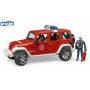Bruder 1:16 Jeep Wrangler Rubicon Fire Dept with Fireman