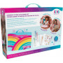 RAINBOW BRIGHT LAP DESK & STATIONERY