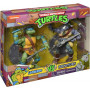 TMNT Classic Collection 6" 2pk - Leo Vs Rocksteady