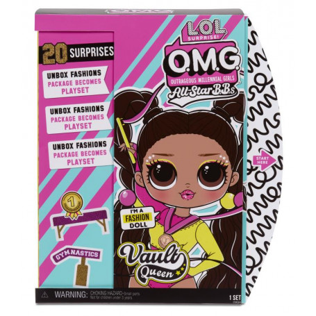 L.O.L. Surprise OMG Sports Doll- Gymnastics