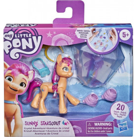 MY LITTLE PONY CRYSTAL ADVENTURE PONIES SUNNY