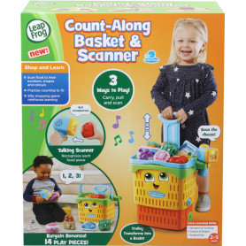 Leap Frog Count-Along Basket & Scanner