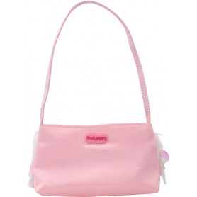 Pink Poppy Iridescent Disc Sequin Handbag-Pale Pink
