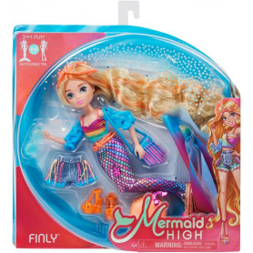 Mermaid High Deluxe Core Doll Asst - Finly