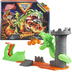 Monster Jam 1:64 Stunt Playset - Dueling Dragon