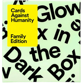 Cards Against Humanity Family Ed Glow In Dark Box NFO
