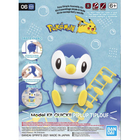 Pokemon Model Kit Quick!! 06 PIPLUP