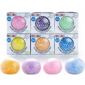 Jumbo Smooshos Ball Gel Bead Snow