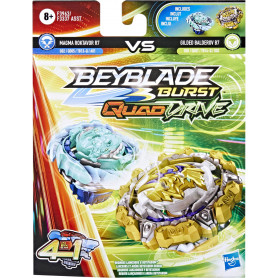 BEYBLADES GILDED BALDEROV B7 MAGMA ROKTAVOR R7