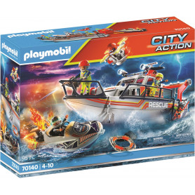 Playmobil - Fire Rescue with Personal Watercraft