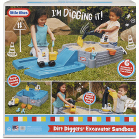 Dirt Diggers Excavator Sandbox
