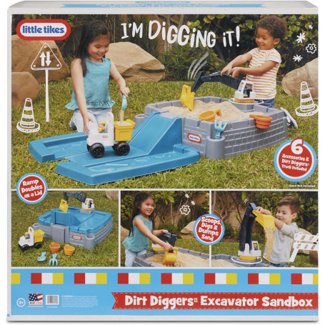 Dirt Diggers Excavator Sandbox