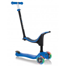 Globber Go Up Sporty Lights Navy Blue