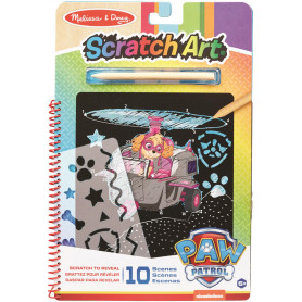 M&D Paw Patrol - Scratch Art - Skye