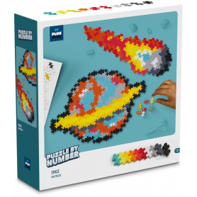 Plus-Plus - Puzzle by Number - Space 500pcs