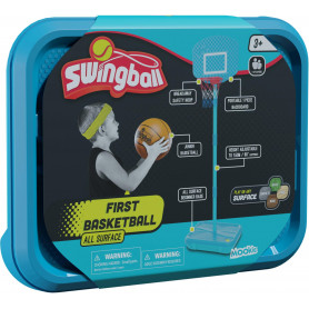 Swingball FIRST BASKETBALL WITH NEW LIGHT BLUE BASE