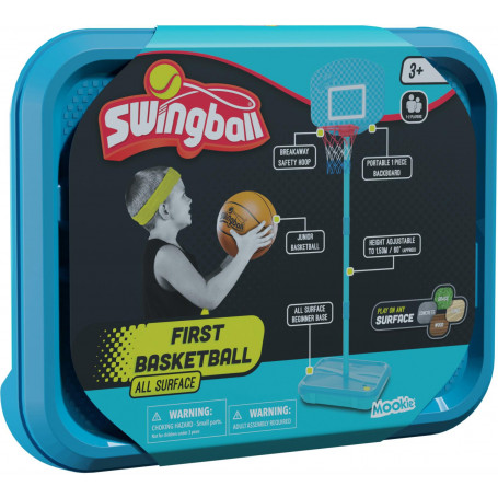 Swingball FIRST BASKETBALL WITH NEW LIGHT BLUE BASE