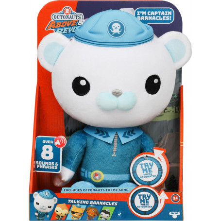 OCTONAUTS S1 TALKING PLUSH CAPTAIN BARNACLES