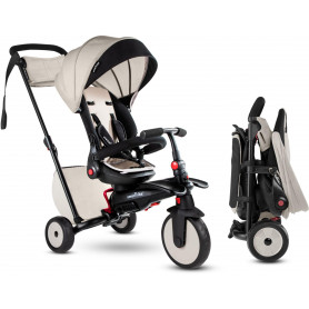 STR7J Warm Grey  Folding Stroller Certified Trike