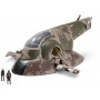 STAR WARS Deluxe Vehicle 8" Vehicle & Fig -Boba Fett's Ship